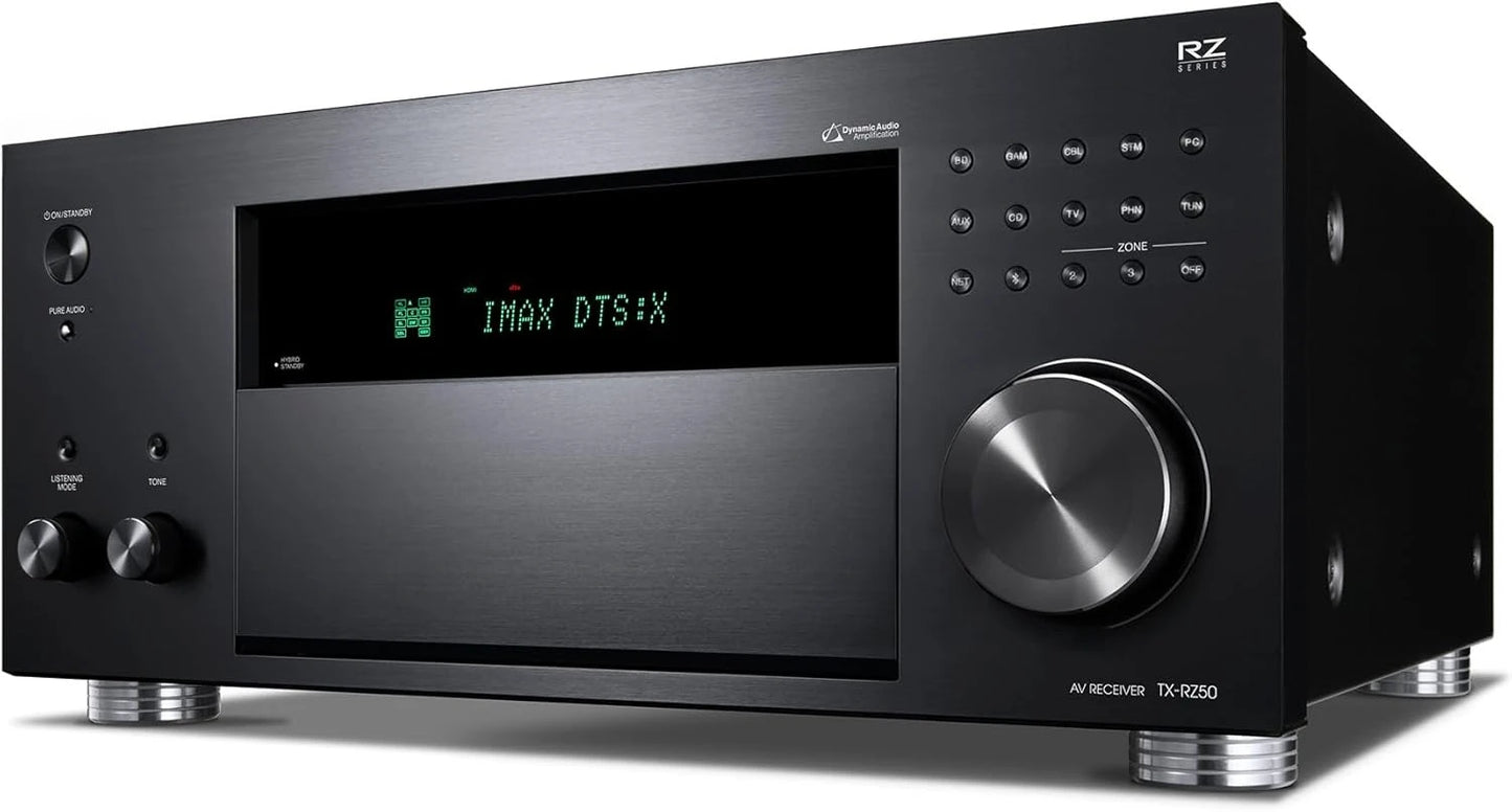 TX-RZ50 9.2-Channel AV Receiver - 120 Watts Per Channel, Dirac Live Out of Box, THX Certified and More