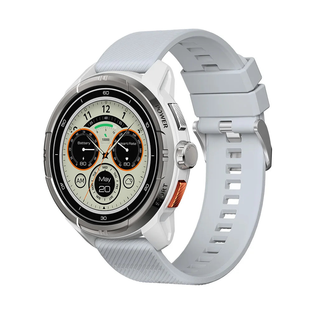 HAYLOU Solar Ultra GPS Smart Watch 1.6” AMOLED Display 60Hz Refresh Rate Bluetooth Calls 5ATM Water Resistance Sports Smartwatc