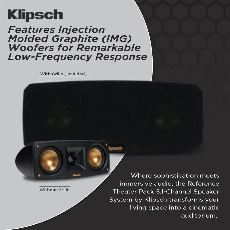 Reference Theater Pack 5.1-Channel Speaker System + AVR-S770H 75W 7.2-Channel 8K Network AV Receiver with HEOS