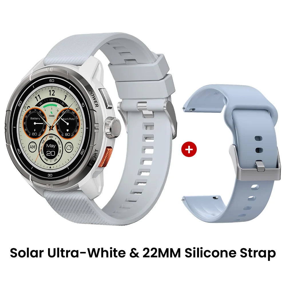 HAYLOU Solar Ultra GPS Smart Watch 1.6” AMOLED Display 60Hz Refresh Rate Bluetooth Calls 5ATM Water Resistance Sports Smartwatc